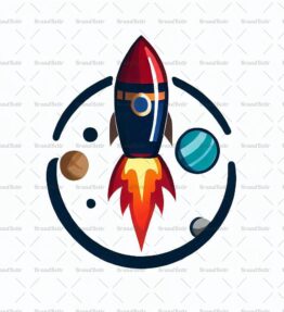 Rakete und Planeten